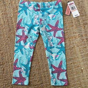 Vineyard vines toddler girls leggings 2T; NWT